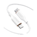 [A8552H21] Anker PowerLine III Flow USB-C to USB-C 100W (0.9m/3ft) -White