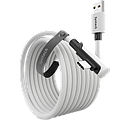 [M32-C] Syntech Charging Link Cable 16ft Compatible With Oculus/Meta Quest 2 - White