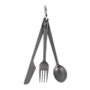 [6927595736739] Naturehike TZD11 titanium cutlery set Cutlery Set - Titanium