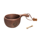 [6927595794678] Naturehike Black Walnut Cup Straight handle cup 220ml - Brown