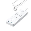 [A9182K21] Anker 342 USB Power Strip 8 in 1 -White